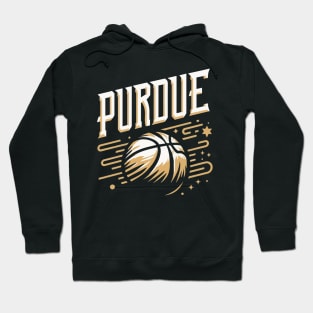 PURDUE Basketball Tribute - Basketball Purdure University Design Purdue Tribute - Basket Ball Player Hoodie